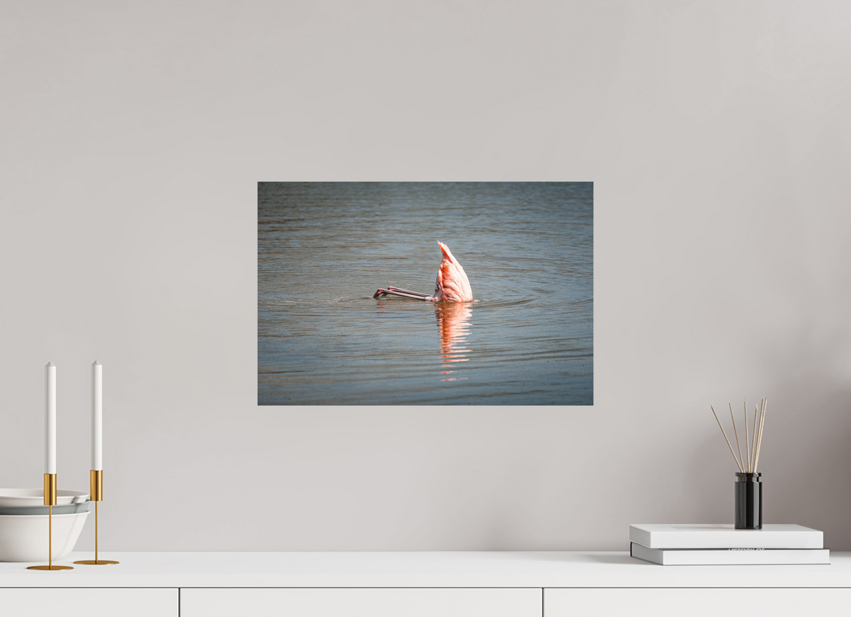 45 x 30 cm, Fotoprint zonder lijst Ondersteboven